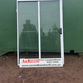 2100h x 1500w New Aluminium Sliding Door Unit