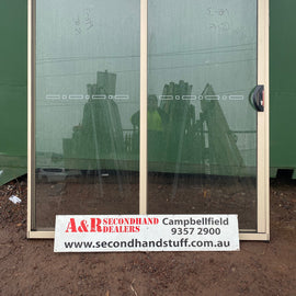 2100h x 1800w Brand New Aluminium Sliding Doors