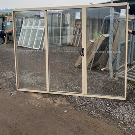 2100h x 2700w Brand New Aluminium Sliding Doors