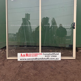 2100h x 2100w Brand New Aluminium Sliding Doors
