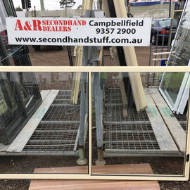 1200h x 2100w New Aluminium Sliding Windows