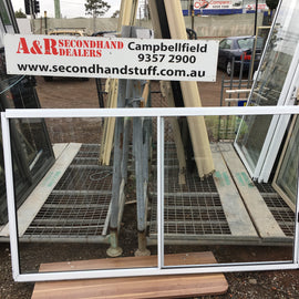 1200h x 2100w New Aluminium Sliding Windows