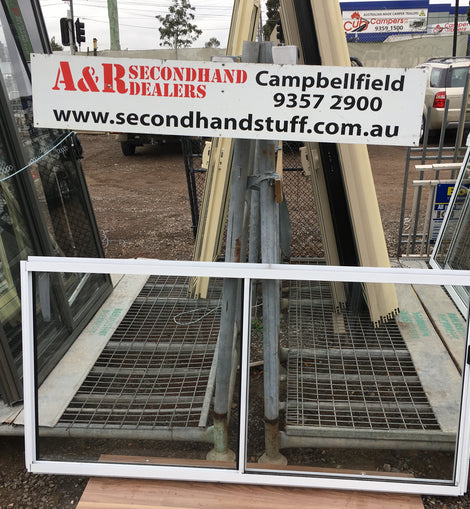 900h x 1800w New Aluminium Sliding Windows