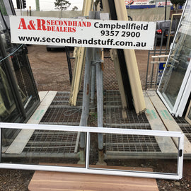 500h x 2100w New Aluminium Sliding Windows