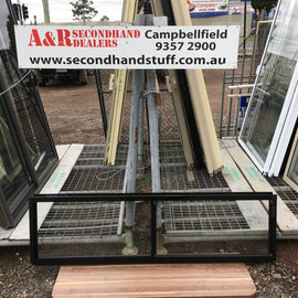 500h x 1800w New Aluminium Sliding Windows